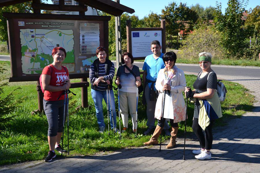 Trasy Nordic Walking w Świeszynie 